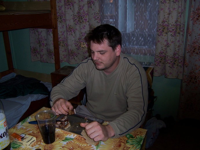 Snídaně, aneb grilovaným bůčkem se po ránu nálada nezkazí...